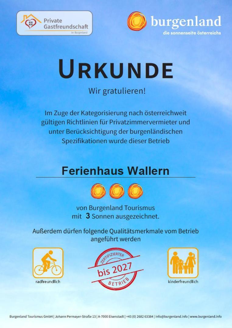 Ferienhaus Wallern Im Burgenland Zewnętrze zdjęcie